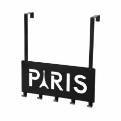 Compactor Portemanteaux Et Patères Patère De Porte Noir L39cm