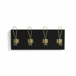 Produits populaires 23 Potiron Paris Portemanteaux Et Patères Patère En Bois Et Métal Noir Et Or