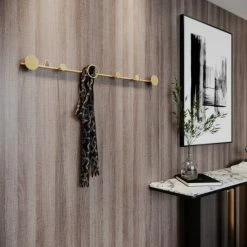 Potiron Paris Portemanteaux Et Patères Patère En Métal Or, 5 Crochets 8 Potiron Paris Portemanteaux Et Patères Patère En Métal Or, 5 Crochets -Meubles d'appoint Soldes patere en metal or 5 crochets 1