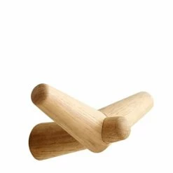 WOUD Portemanteaux Et Patères Patère Nature En Bois De Chêne