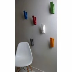 Swabdesign Portemanteaux Et Patères Patère Pince à Linge En Polycarbonate Rose 11 Swabdesign Portemanteaux Et Patères Patère Pince à Linge En Polycarbonate Rose -Meubles d'appoint Soldes patere pince a linge en polycarbonate rose 3