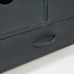 Maisons Du Monde Valets De Nuits Et Portants Portant 3 Tiroirs En Métal Noir Avec 6 Cintres -Meubles d'appoint Soldes portant 3 tiroirs en metal noir avec 6 cintres 1000 6 32 176619 4