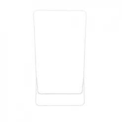 Compactor Valets De Nuits Et Portants Portant à Vêtements En Acier Blanc H150,5cm -Meubles d'appoint Soldes portant a vetements en acier blanc h150 5cm 3