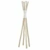 Maisons Du Monde Valets De Nuits Et Portants Portant En Bois D'eucalyptus Beige Et Blanc -Meubles d'appoint Soldes portant en bois d eucalyptus beige et blanc 1000 15 11 220386 1