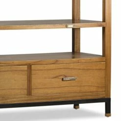 MOYCOR Valets De Nuits Et Portants Portant En Bois De Mindi Et Métal Noir H190 -Meubles d'appoint Soldes portant en bois de mindi et metal noir h190 2