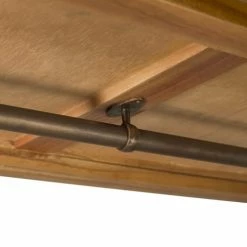 MOYCOR Valets De Nuits Et Portants Portant En Bois De Mindi Et Métal Noir H190 -Meubles d'appoint Soldes portant en bois de mindi et metal noir h190 4