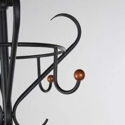 Maisons Du Monde Portemanteaux Et Patères Portant En Métal Noir Et Marron -Meubles d'appoint Soldes portant en metal noir et marron 1000 16 36 225249 2