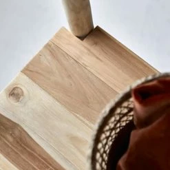 Tikamoon Valets De Nuits Et Portants Portant En Teck Massif -Meubles d'appoint Soldes portant en teck massif 2