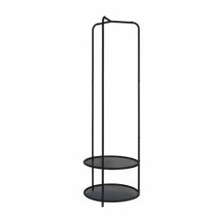 Mob In Valets De Nuits Et Portants Portant Vêtements En Métal Noir -Meubles d'appoint Soldes portant vetements en metal noir 3