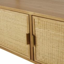 Maisons Du Monde Valets De Nuits Et Portants Portant Vintage 2 Portes Cannage En Rotin -Meubles d'appoint Soldes portant vintage 2 portes cannage en rotin 1000 2 18 217687 3