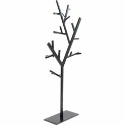 Kare Design Portemanteaux Et Patères Porte-manteau Arbre En Acier Noir H201 -Meubles d'appoint Soldes porte manteau arbre en acier noir h201 4