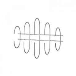 AYTM Portemanteaux Et Patères Porte Manteau Argent L51cm -Meubles d'appoint Soldes porte manteau argent l51cm 1