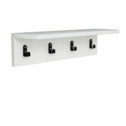 Toilinux Portemanteaux Et Patères Porte Manteau Blanc