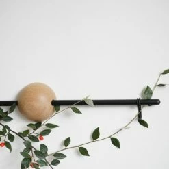 WOUD Portemanteaux Et Patères Porte-manteau Mural Chêne Naturel -Meubles d'appoint Soldes porte manteau mural chene naturel 4