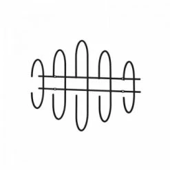 AYTM Portemanteaux Et Patères Porte Manteau Laiton L51cm -Meubles d'appoint Soldes porte manteau noir l51cm 1