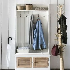 Maisons Du Monde Portemanteaux Et Patères Porte-manteau Tronc D'arbre En Mangoustanier -Meubles d'appoint Soldes porte manteau tronc d arbre en mangoustanier 1000 5 20 176771 6