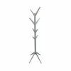 The Home Deco Factory Meubles D'appoint Porte-manteaux Arbre En Bois 8 Tiges Gris