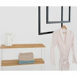 Custom Form Portemanteaux Et Patères Porte-manteaux Métal Noir 70x20x100cm -Meubles d'appoint Soldes porte manteaux metal noir 70x20x100cm 1