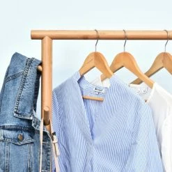 Homcom Meubles D'entrée Et à Chaussures Porte-manteaux Meuble D'entrée Avec Penderie Et Miroir -Meubles d'appoint Soldes porte manteaux meuble d entree avec penderie et miroir 4