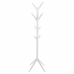 Meubles & Design Valets De Nuits Et Portants Porte Manteaux Moderne En Bois Blanc