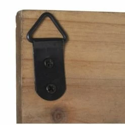 Wadiga Portemanteaux Et Patères Portemanteau Mural Bois 4 Accroches 60x3x22cm -Meubles d'appoint Soldes portemanteau mural bois 4 accroches 60x3x22cm 2