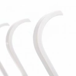 Wadiga Portemanteaux Et Patères Portemanteau Mural En Bois Blanc -Meubles d'appoint Soldes portemanteau mural en bois blanc 2