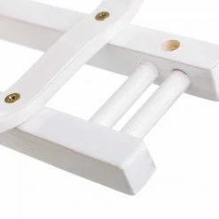 Wadiga Portemanteaux Et Patères Portemanteau Mural En Bois Blanc -Meubles d'appoint Soldes portemanteau mural en bois blanc 3