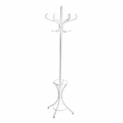 Wadiga Portemanteaux Et Patères Portemanteau Perroquet En Bois Blanc H184cm