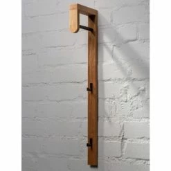 WOODEK Portemanteaux Et Patères Portemanteaux Mural En Chêne Massif Huilé 8 WOODEK Portemanteaux Et Patères Portemanteaux Mural En Chêne Massif Huilé -Meubles d'appoint Soldes portemanteaux mural en chene massif huile 2