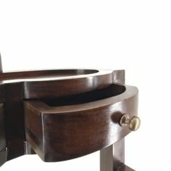 MOYCOR Valets De Nuits Et Portants Valet De Chambre En Bois Marron -Meubles d'appoint Soldes valet de chambre en bois marron 7