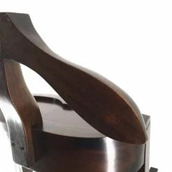 MOYCOR Valets De Nuits Et Portants Valet De Chambre En Bois Marron -Meubles d'appoint Soldes valet de chambre en bois marron 8