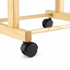 Compactor Valets De Nuits Et Portants Valet En Bois Naturel H97cm -Meubles d'appoint Soldes valet en bois naturel h97cm 5