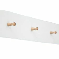 Woodman Meubles D'entrée Et à Chaussures Vestiaire D'entrée Bois Et Blanc -Meubles d'appoint Soldes vestiaire d entree bois et blanc 2