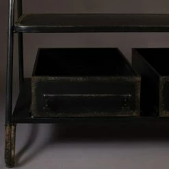 Dutchbone Meubles D'entrée Et à Chaussures Vestiaire D'entrée Métal Noir -Meubles d'appoint Soldes vestiaire d entree metal noir 5
