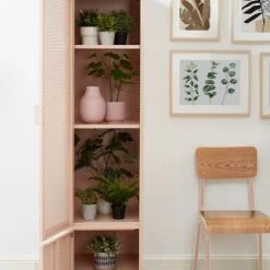 Pantone Portemanteaux Et Patères Vestiaire Métal Rose Blush H180cm -Meubles d'appoint Soldes vestiaire metal rose blush h180cm 3