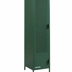 Pantone Portemanteaux Et Patères Vestiaire Métal Vert Olive H180cm -Meubles d'appoint Soldes vestiaire metal vert olive h180cm 2